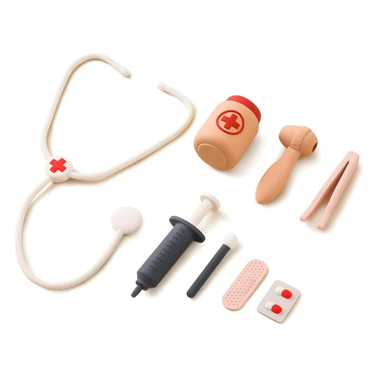 Brinquedo Kit Médico Montessori